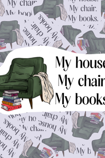 House, Chair, Books