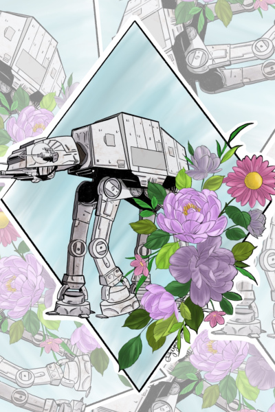AT-AT Walker sticker
